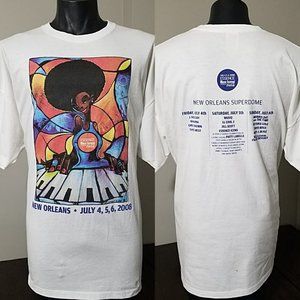 2008 New Orleans Essence Music Festival T Shirt 3XL Rare Rap R&B Hip Hop Tee